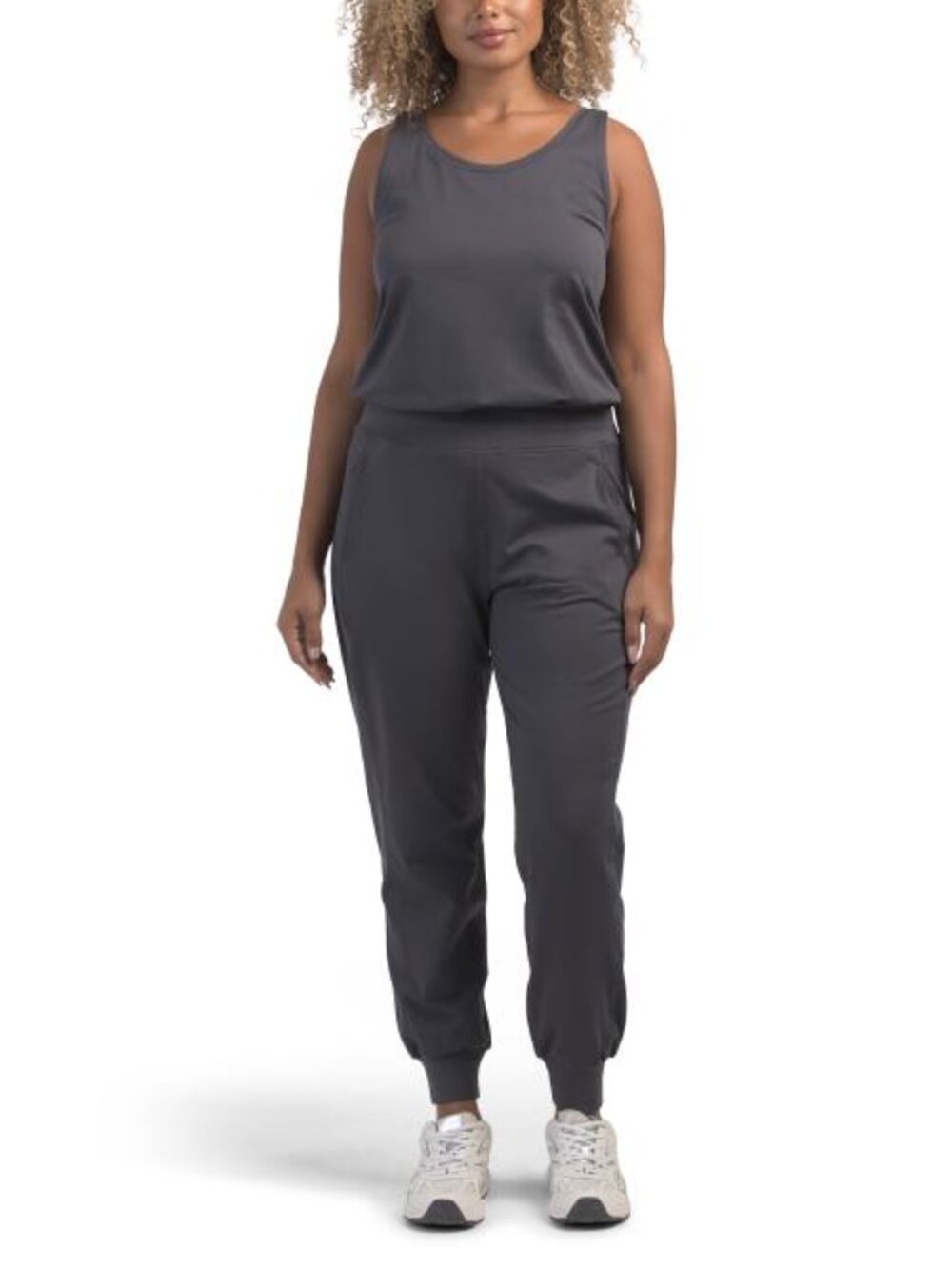 Sweaty Betty Studio Jumpsuit in Urban Grey